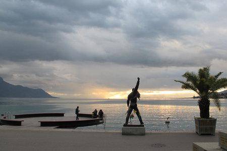 Statue Freddy Mercury-Montreux Statue Freddy Mercury-Montreux